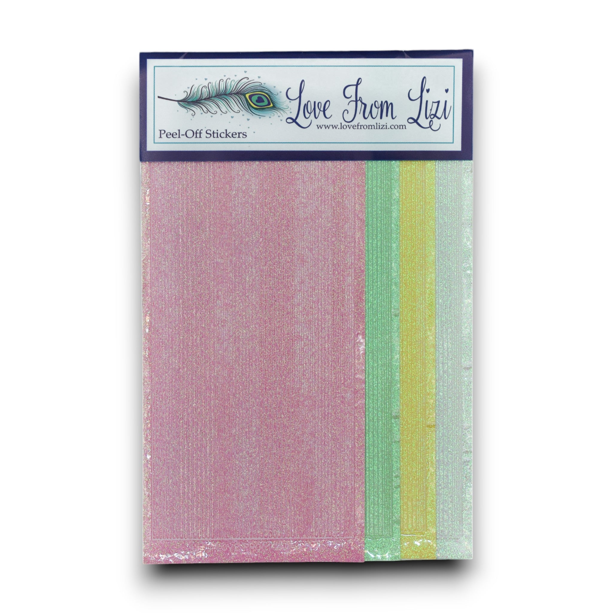 Hello Sunshine Pastel - Pin Stripe Peel-Off 4 Pack